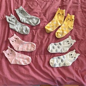 Cute cat sock pack